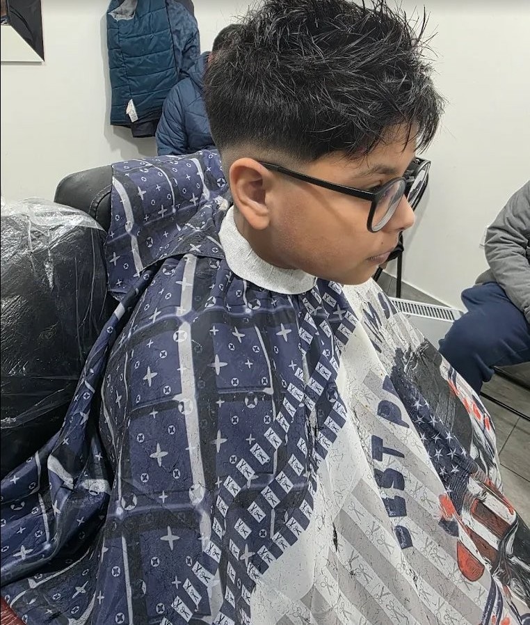 Kids haircut fade